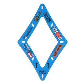 Accu-Rack Outsville Billiards Diamond 9 Pool Ball Rack Template for 9 Ball