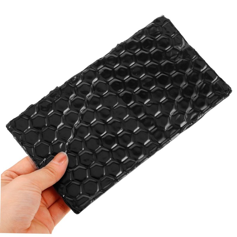 Alipis 2pcs Sheet High Temp Resistant Butyl Sound Deadening Mat
