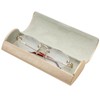 Pearl HA-134 Glasses Case, Hard Type, Magnetic, Beige