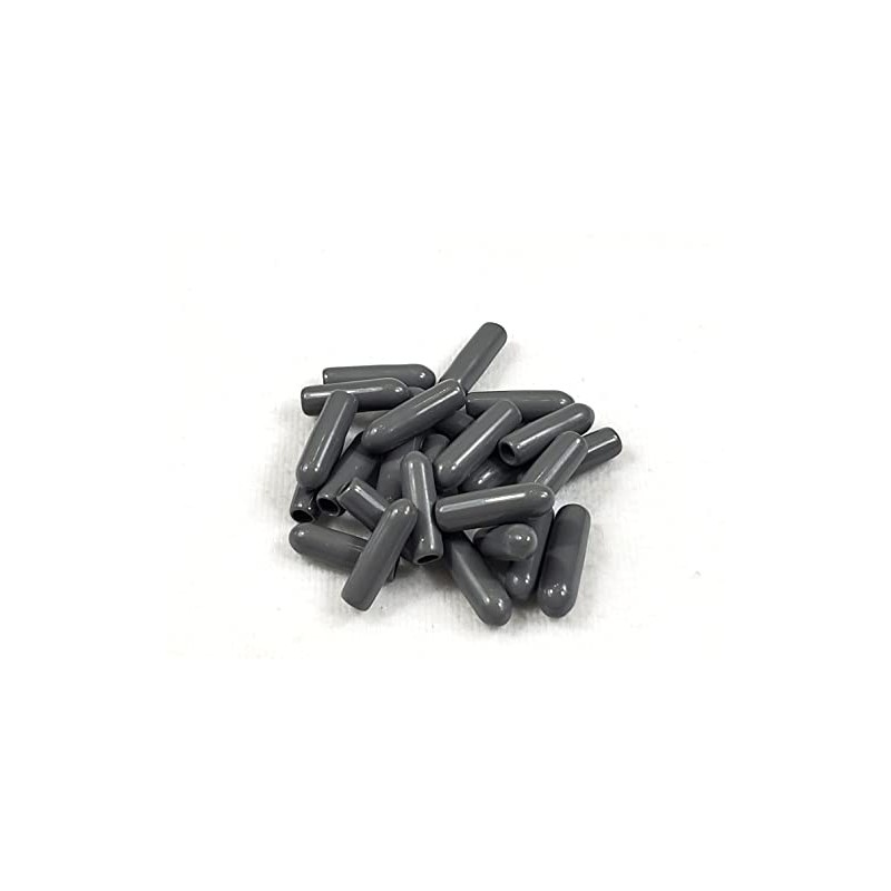 25 Dark Grey Uber Goop dishwasher rack tine repair caps