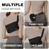OSOCE Bumbag for Women Men Belt Bag Fashion Bum Bag