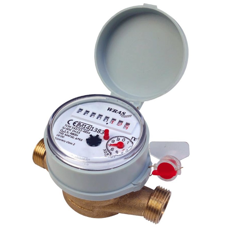 Single-Jet Cold Water Meter 1/2" BSP (15mm)