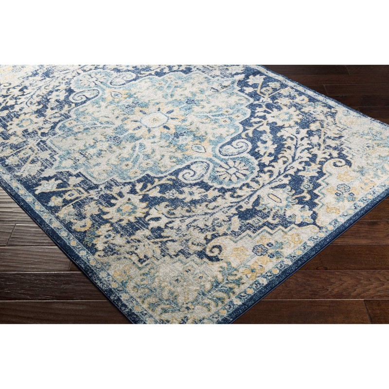 Artistic Weavers Odelia Area Rug, 6'7" x 9', Navy/Sky Blue