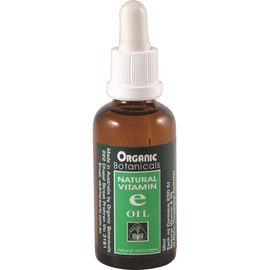 Organic Botanicals Natural Vitamin E Oil, 50ml