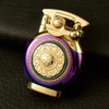 Brass Rocker-Arm Refillable Liquid-Fuel Lighter – Mechanical One-Hand Pocket Lighter