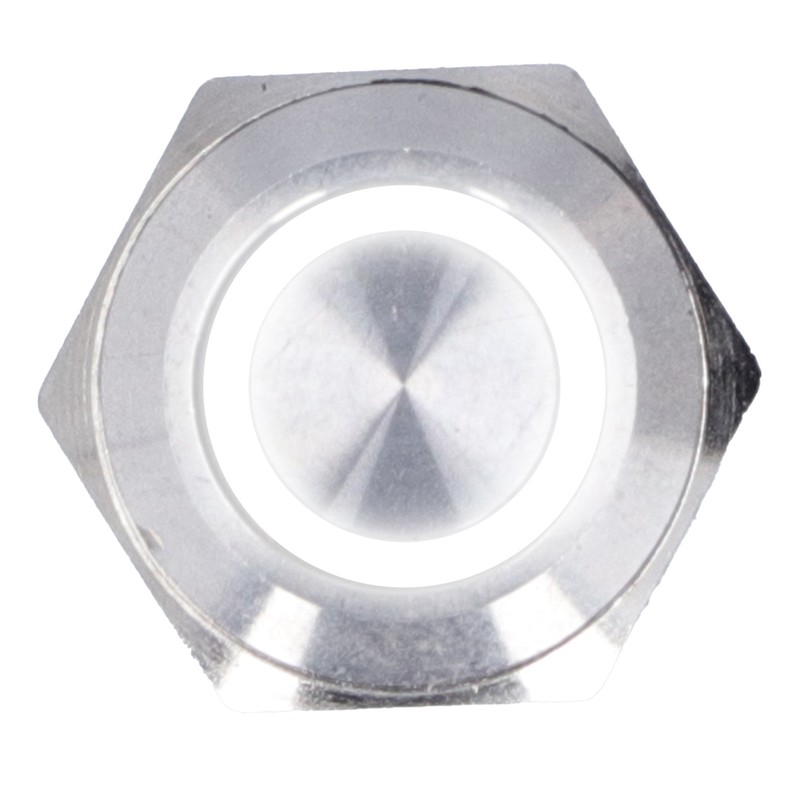 5Pcs Momentary Push Button Switch Metal Auto Reset Ultra Thin