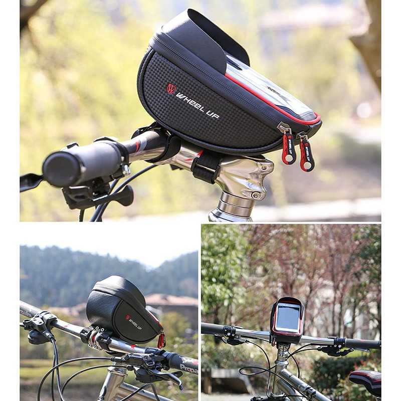 XPhonew Bike mobile holder Tube Pouch - Red