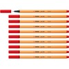 Fineliner - STABILO point 88 - Pack of 10 -