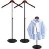 Adjustable Shoulder Stand Shirt Rack, T Shirt Display Stand for