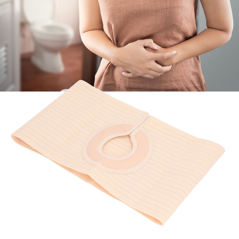 Ostomy Hernia Support Belt Elastic Soft Breathable Medical Ostomy Belt