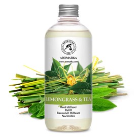 Reed Diffuser Refill Lemongrass - Tea 17.0 Fl Oz - Scented Diffuser - Room Diffuser Refill with Scent - Room Freshener - Home Fragrance - Scented Diffusers - Home Fragrance