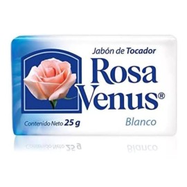 Rosa Venus Jabón Rosa Venus Con Envoltura Blanco Caja De 240 Pz De 25g