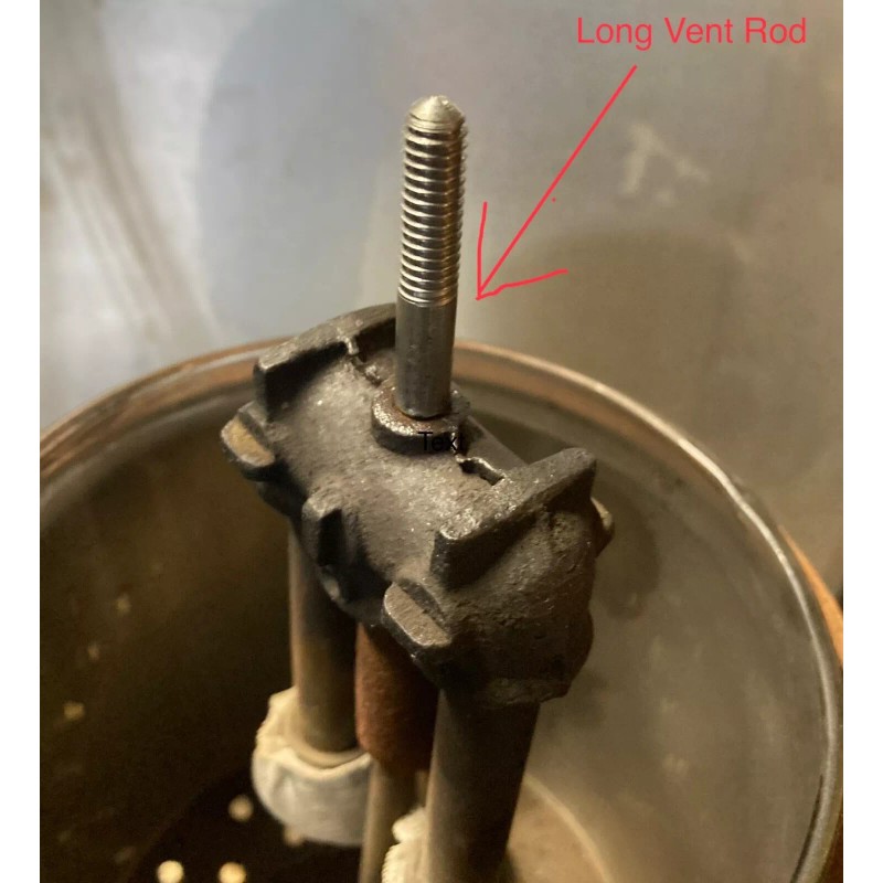 Coleman Lantern Vent Rod Long Fits models 220/228B - 220/228E