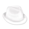 Beistle White Velour Chairman Hat