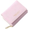 Smomo Women's Tri-Fold Wallet, Mini Wallet, Compact Wallet, Artificial Leather,