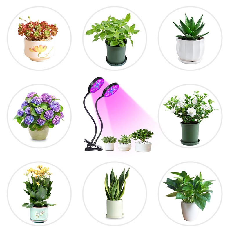 USB Remote Control Timing Plant Light Waterproof Full Spectrum Succulent
