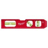 Milwaukee 7 in. Aluminum Magnetic Compact Torpedo Level 3 vial