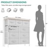 YITAHOME 9 Drawer Dresser, Fabric Storage Tower, Tall Organizer Unit