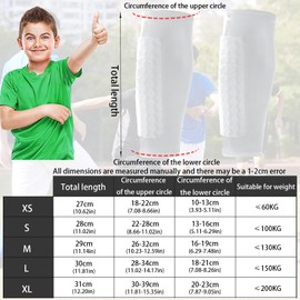 AUNGKWANG Pack of 2 Children's Football Shin Pads, XS/S/M/L/XL Shin Pads for Football, Breathable, Non-Slip, Stable, Calf Protection, for Men, Women, Children and Teenagers (White)