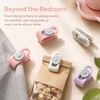 QIANSSE 20pcs Duvet Clips, Reusable Blanket Grippers Bedding