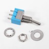 AEDIKO 12pcs Mini Toggle Switch 3 Pin ON/Off/ON SPDT AC