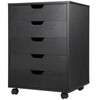 SEGAWE 5 Drawer Dresser Storage Tower Organizer Unit for Bedroom