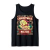 Maltese My Christmas Spirit Dog Santa Claus Elf Reindeer Tank