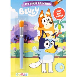 Bluey Colortivity: My First Painting (Color & Activity with Paint)