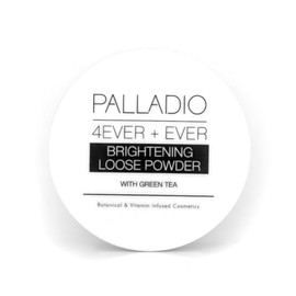 Palladio 4 EverEver - Polvo fijador suelto matificante, ilumina las ojeras, aclara y crea un aspecto de luminosidad, acabado suave y radiante durante 