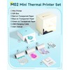Phomemo Mini Printer, Tiny Printer M02 Mini Printer for Smartphone