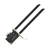 WiFi 6 PCIe Card AX3000Mbps 2.4GHz 5GHz Dual Antenna BT5.2