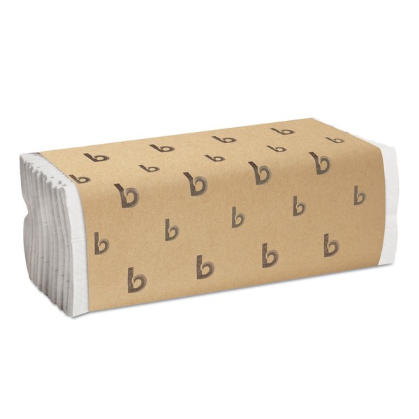 Boardwalk 6220 C-Fold Paper Towels, Bleached White, 200 Sheets/Pack, 12 Packs/Carton