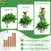 ROADPLUM 102 Inch Moss Pole for Plants Indoor (2*21.7", 2*16.5",