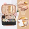 Makeup Brush Holder Travel, Compact Lightweight Accessory for Travel and