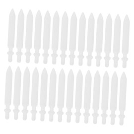 Operitacx 50 Stück Ölstiftspitze Spitzen Für Farbstift Malstiftzubehör Nachfüllbarer Farbstift Markierstift-nachfüllspitzen Klassenzimmerzubehör Student Nylon Weiß Ersetzen Malerei