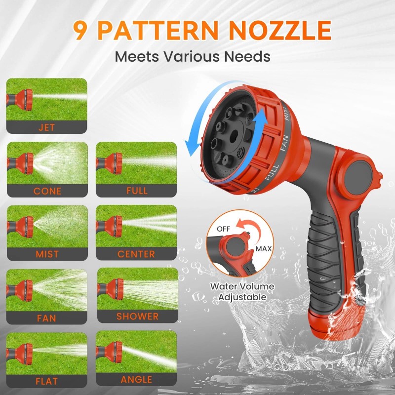 NEOTEC Retractable Garden Hose Reel 1/2 in x 100 ft