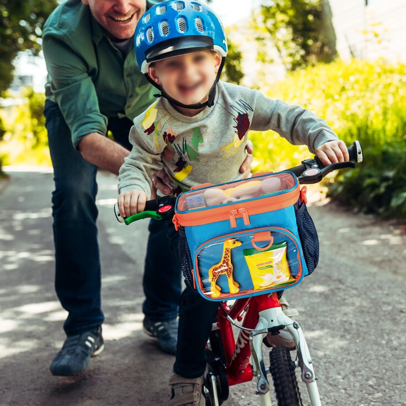 LoDrid Bicycle front Bag, Bike Basket, fit Most Handlebar, Tricycle,