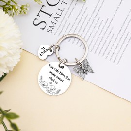 FAFQBING Stocking Stuffers for 16 Year Old Gilrs Sweet 16 Gifts for Teen Girls Women Best Sweet 16 Gift Ideas for Daughter 16th Birthday Decorations Christmas Gifts for Friends Cute Keychain for Her