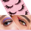 WALWAL Fox False Eyelashes - Natural Curly 3D Volume Fake
