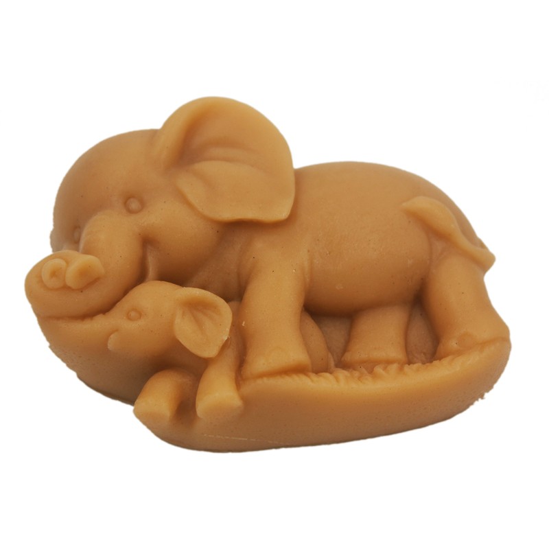 Longzang Elephant Mould S348 Art Silicone Soap Craft DIY Handmade