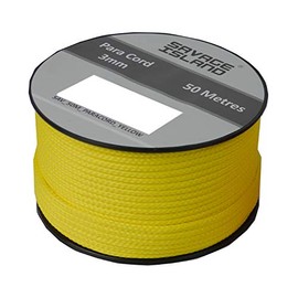 Savage Island 50 m Spool Paracord 3 mm for Camping Outdoor Crafts Gardening Survival Arrmy DIY Bivak Hammock Tents Braided Line All-Purpose Rope