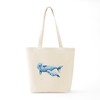 CafePress Beluga Whale And Baby Tote Bag Reusable Natural Beige