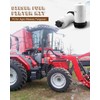 JUWEVAZU V837091436 Filter Kit Fit for Agco Massey Ferguson 4607