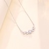 POSUR Gold CZ Necklaces for Women (CZ A, White Gold)