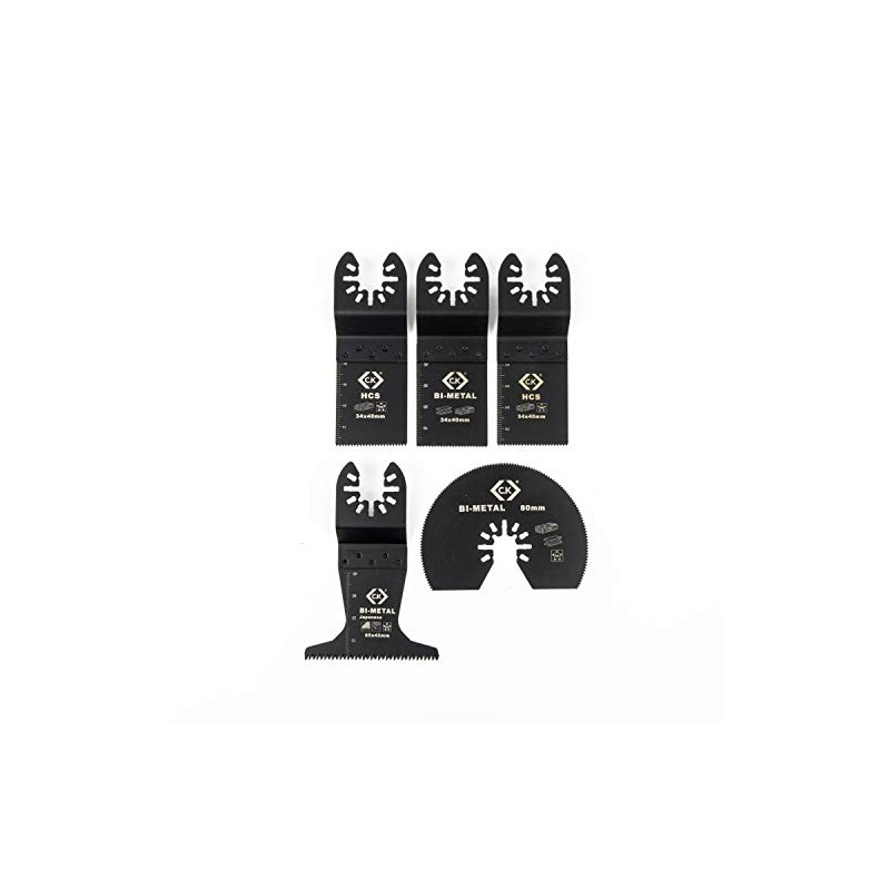 C.K T0870 Multitool Blade 5 Piece Set