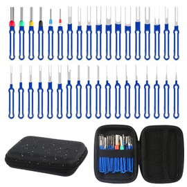 36 Piece Pin Tool Car Set, Terminal Removal Tool Set, Car Cable Plug Removal Tool with Tool Bag Release Tool for Most Connection Terminals