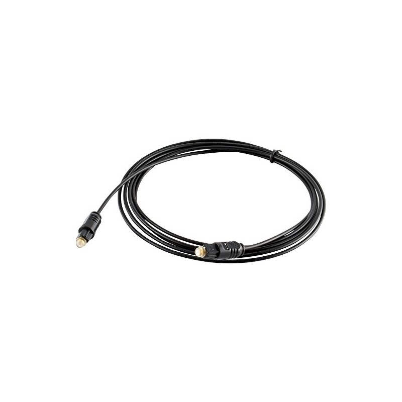 Protronix Digital Audio Optical Toslink Fiber Optic Cable, 10 Feet