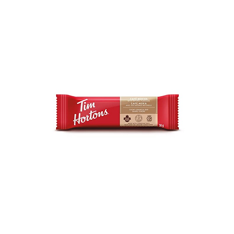 Tim Hortons Café Mocha Granola Bars, 150g/5.25 oz., (Imported from