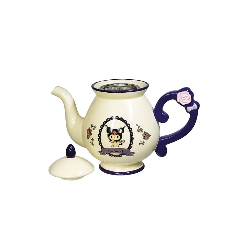 Sanrio SAN4355 Chromi Teapot, Approx. 20.3 fl oz (600 ml),