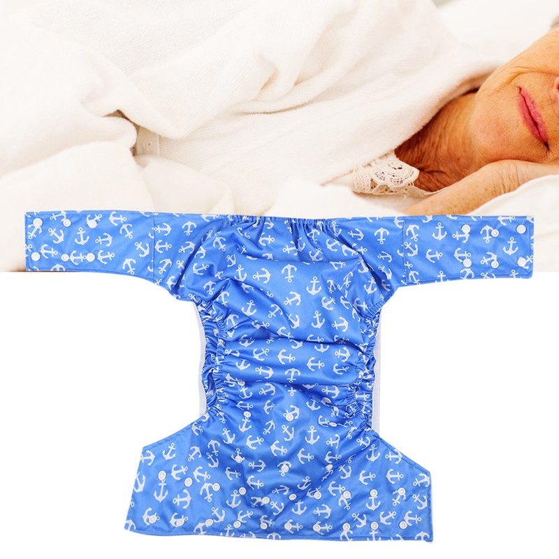 Washable Reusable Adjustable Breathable Anti Leakage Adult Diapers for Elderly